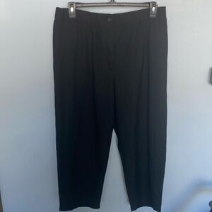 ZARA Wide Leg Crop Pants